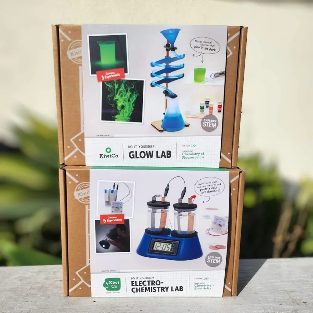 NEW KiwiCo Kiwi co Crate Science Experiments Craft Kits Chemistry Bundle Lab NEW
